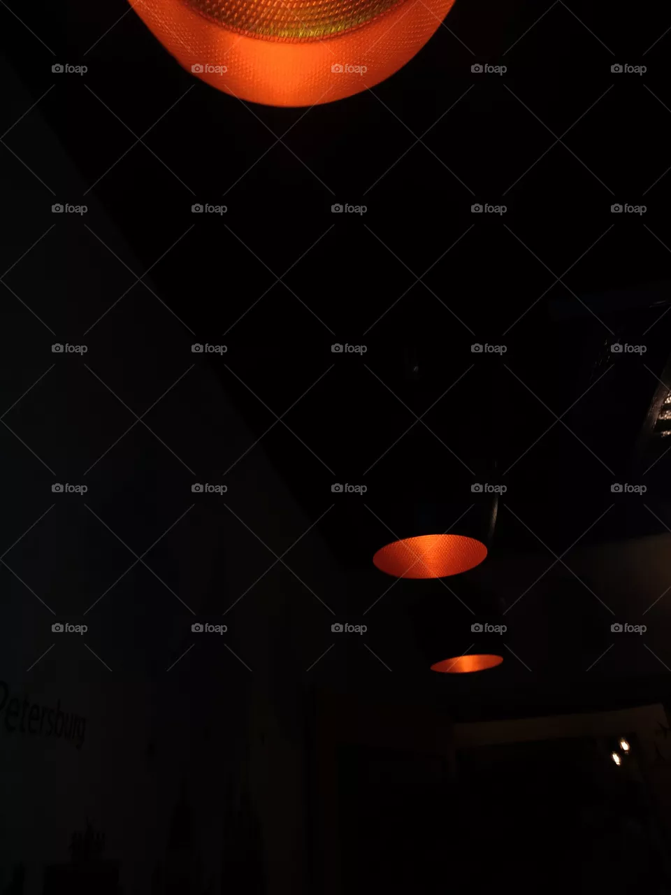 Lights in night