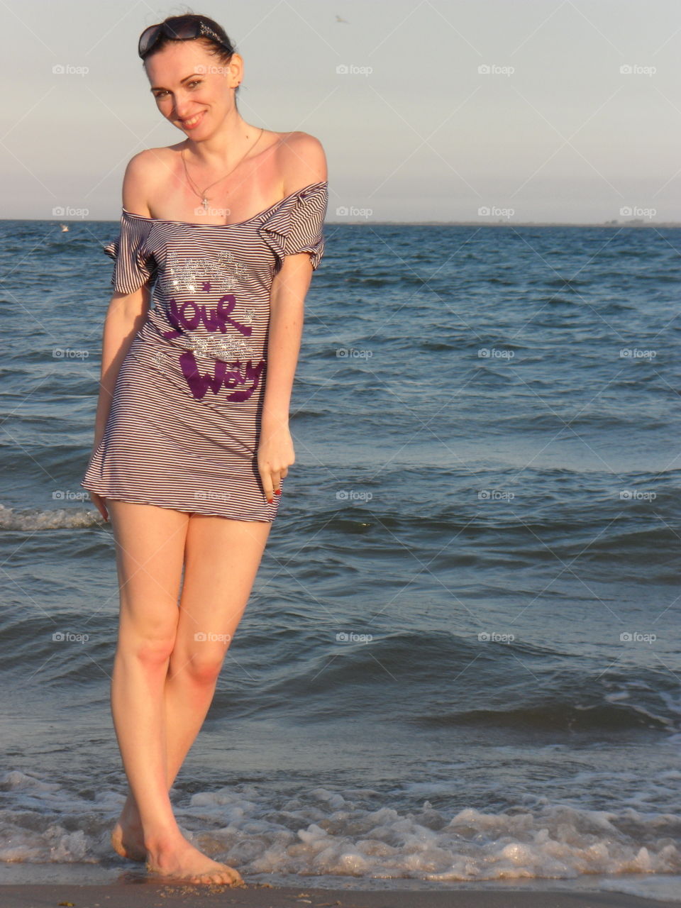 When she was really happy