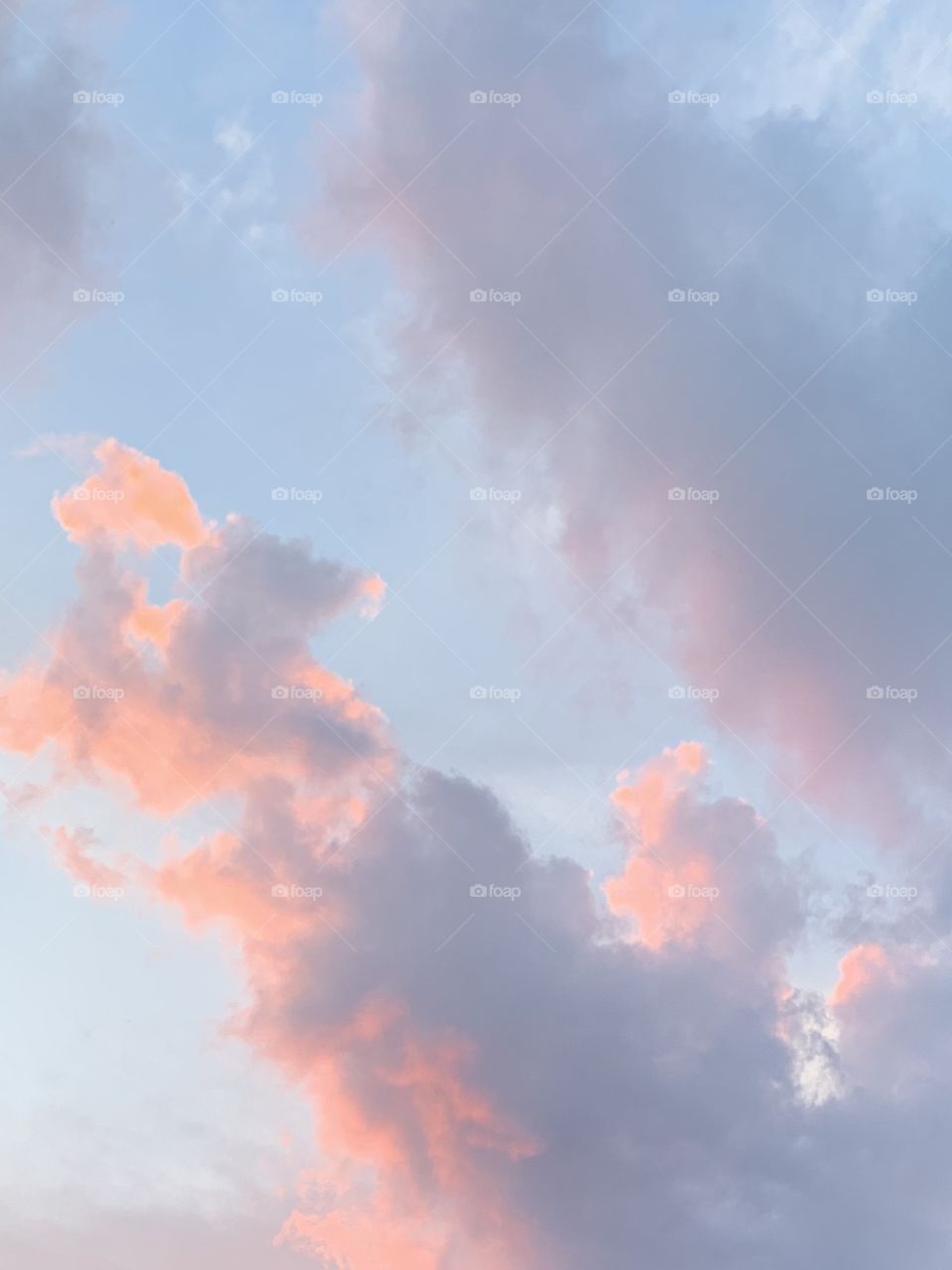 Sky clouds sunset 