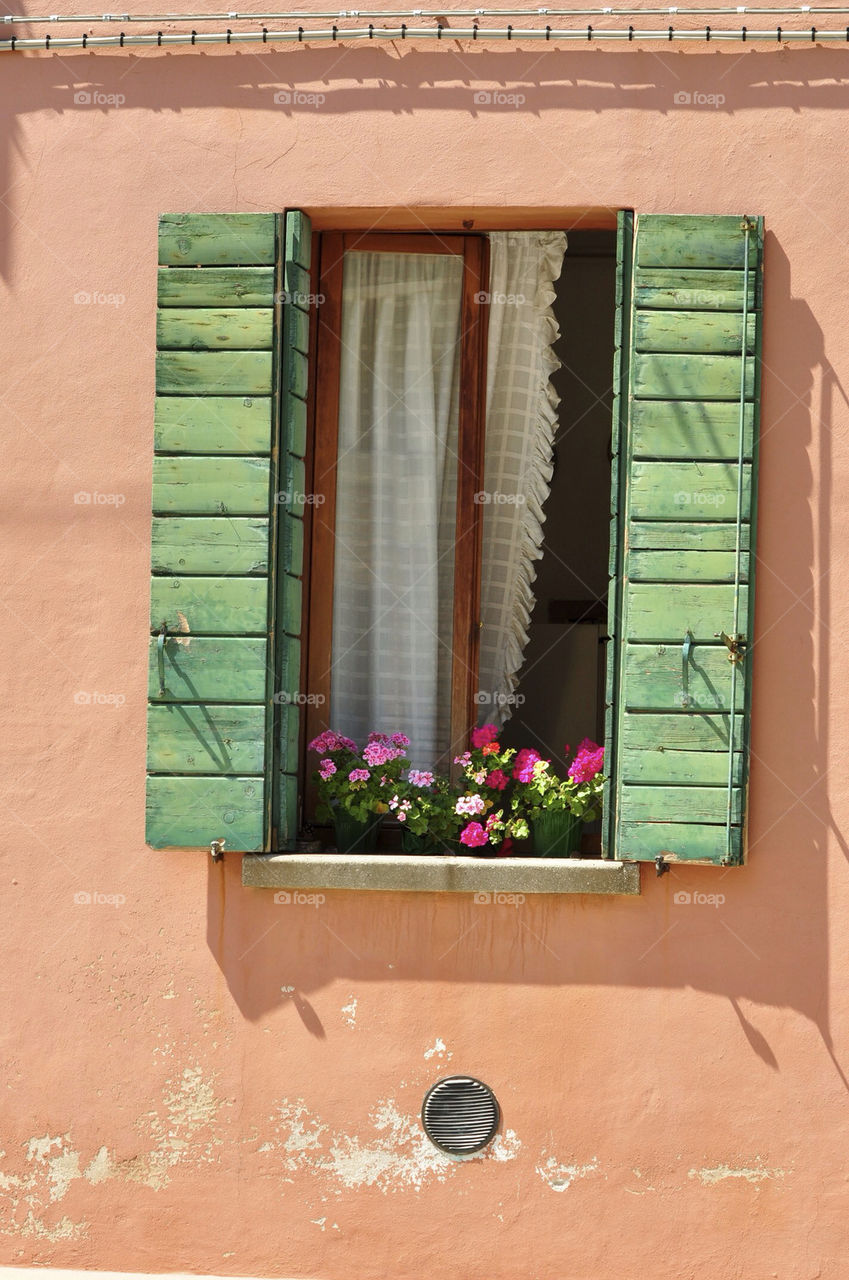 flower wall window curtain by hkjohan