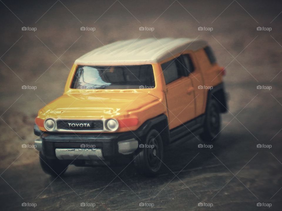 Diecast of Toyota FJ Cruiser