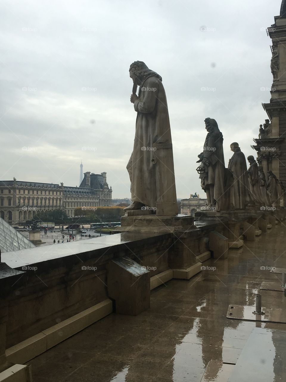 Sculpture from Louvre museum