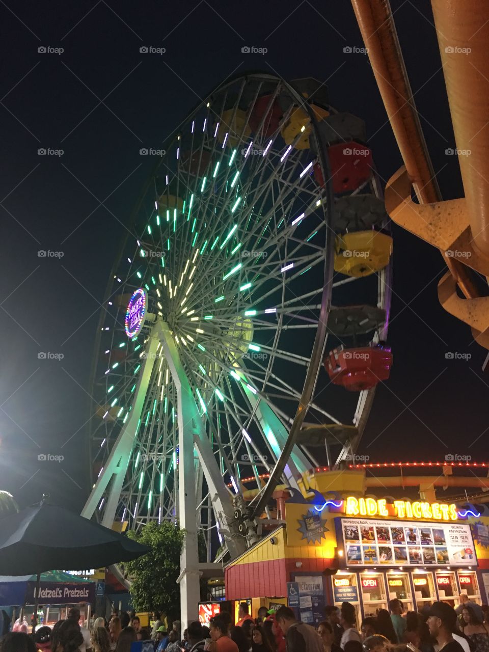 Santa Monica Pier Wheel 