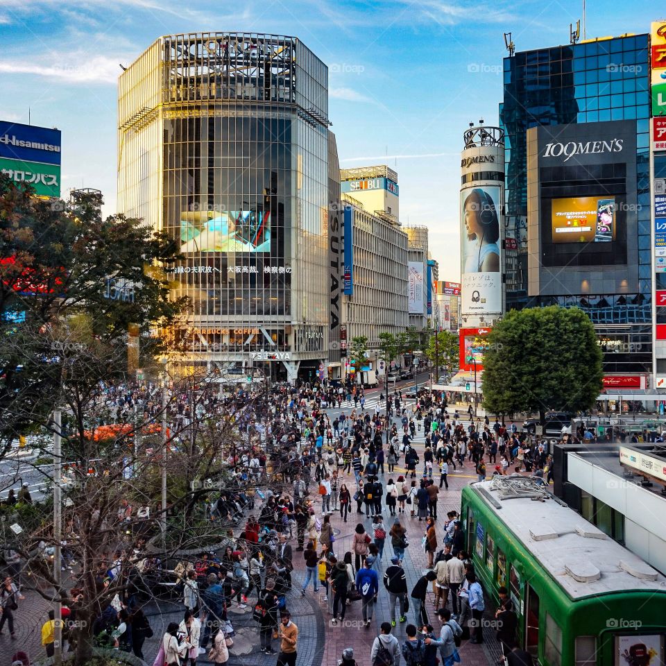 Enjoying the view at Shibuya in Tokyo, Japan 🇯🇵