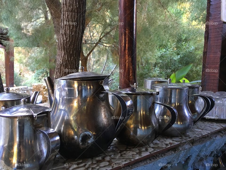 No Person, Table, Kitchenware, Wood, Pot