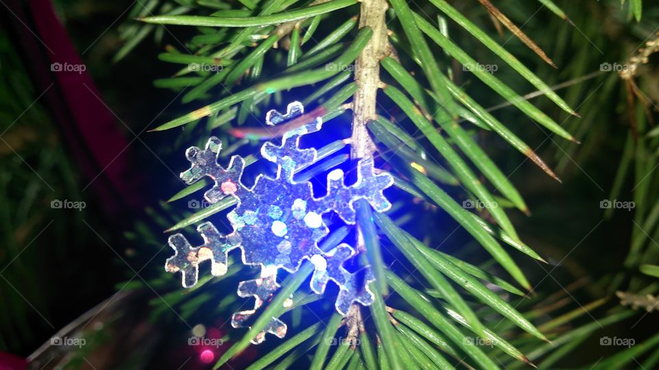 Snowflake Christmas tree