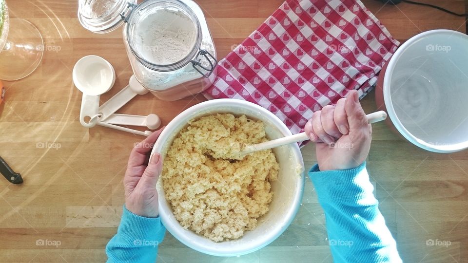 In the Kitchen - Baking Cookies and Christmas preparations