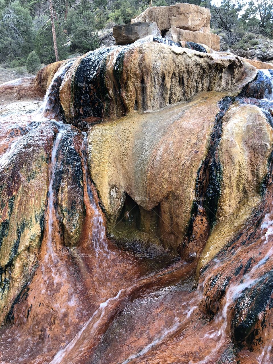 Colorado natural hot springs 