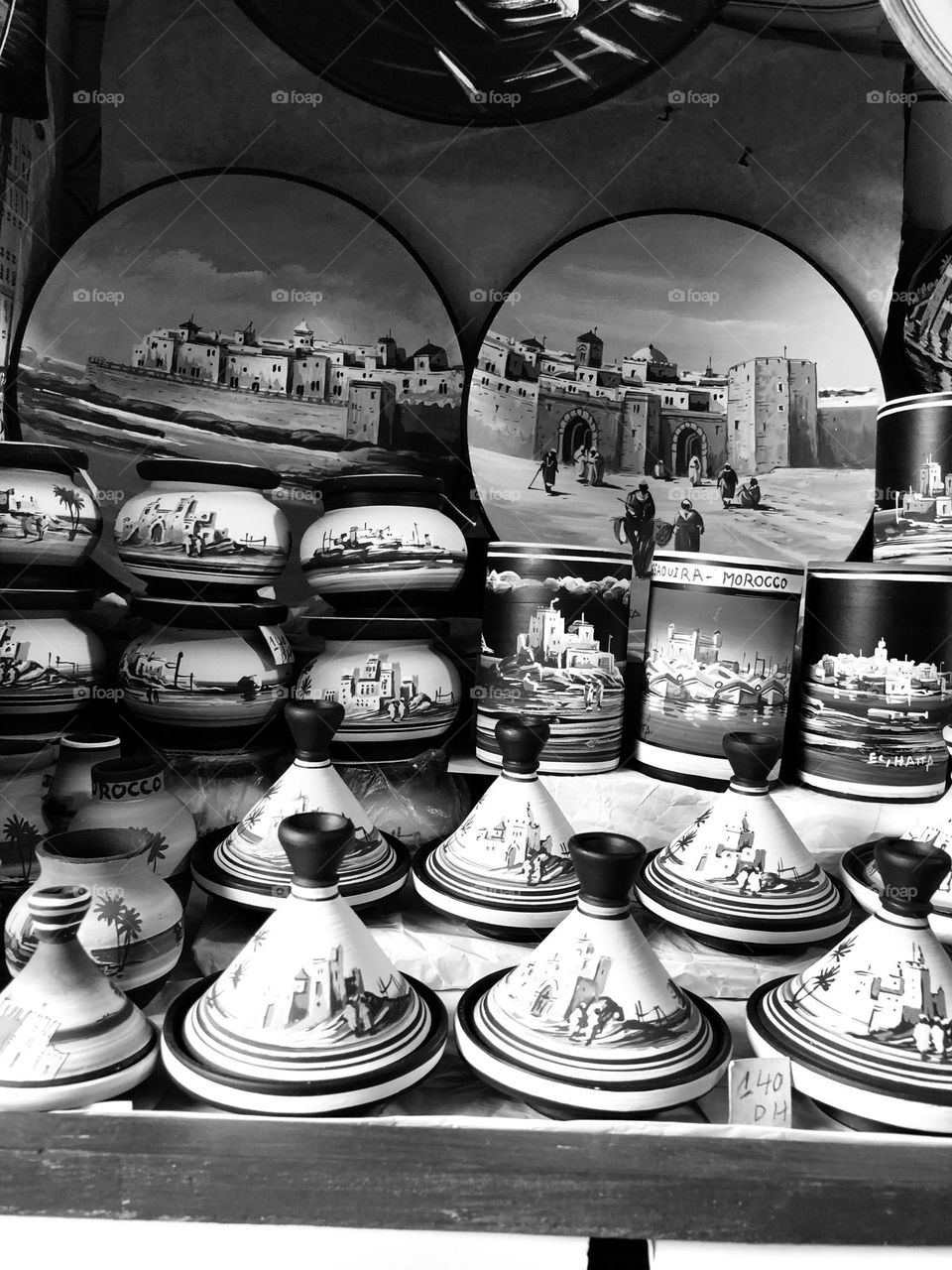 Beautiful moroccan artisanat: the pottery 