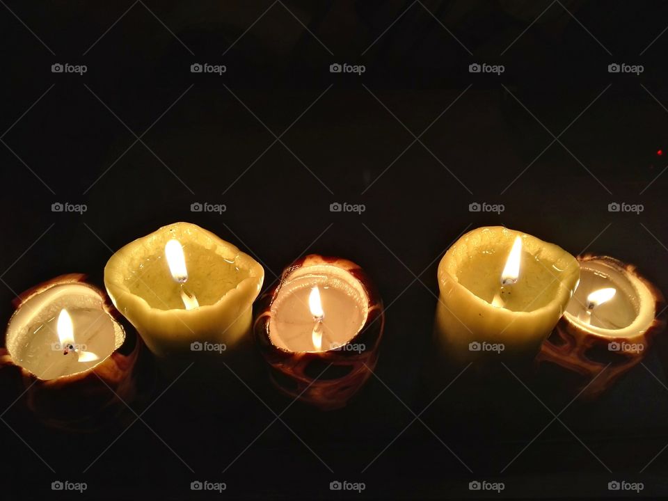 magic candle light