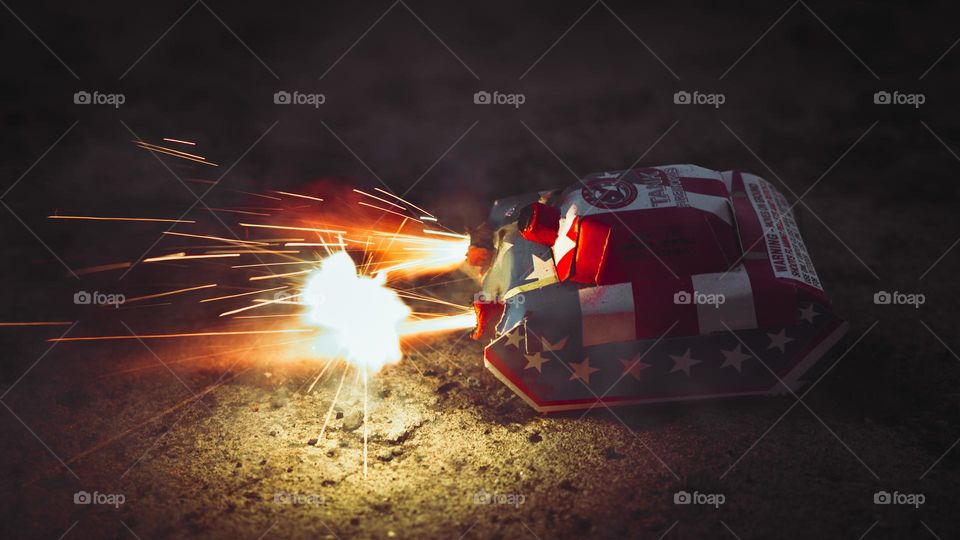 Tank giving all it’s got.