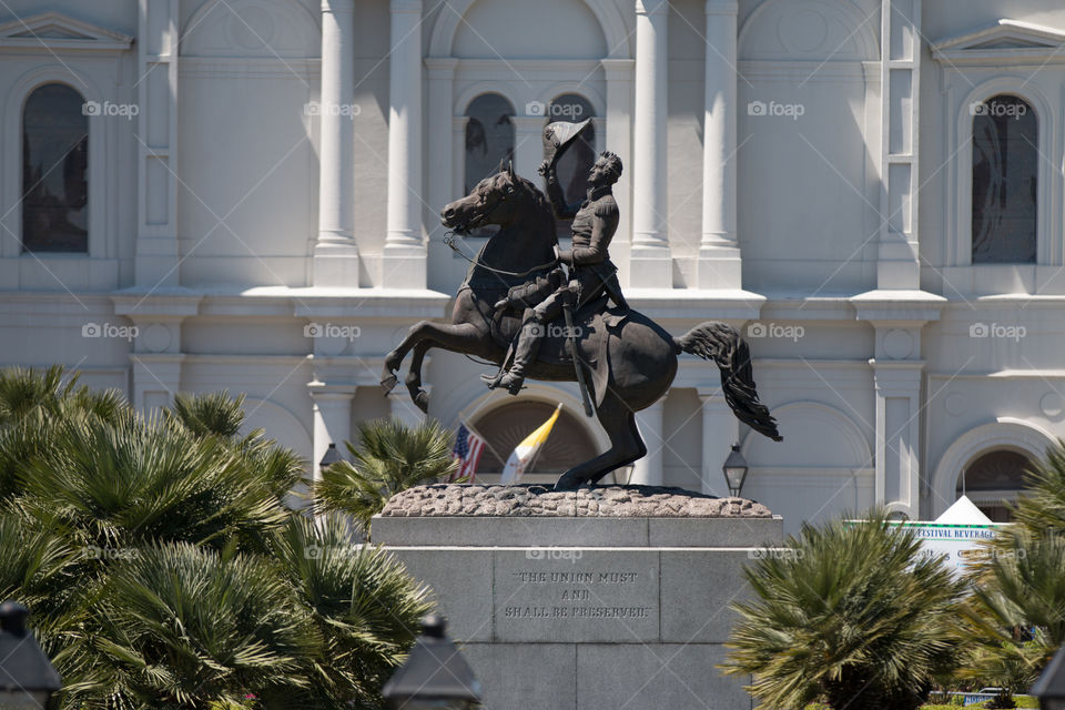 Jackson square statue 