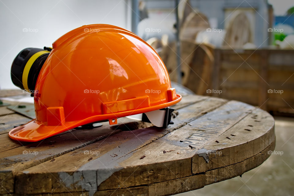 Hardhat or safety helmet