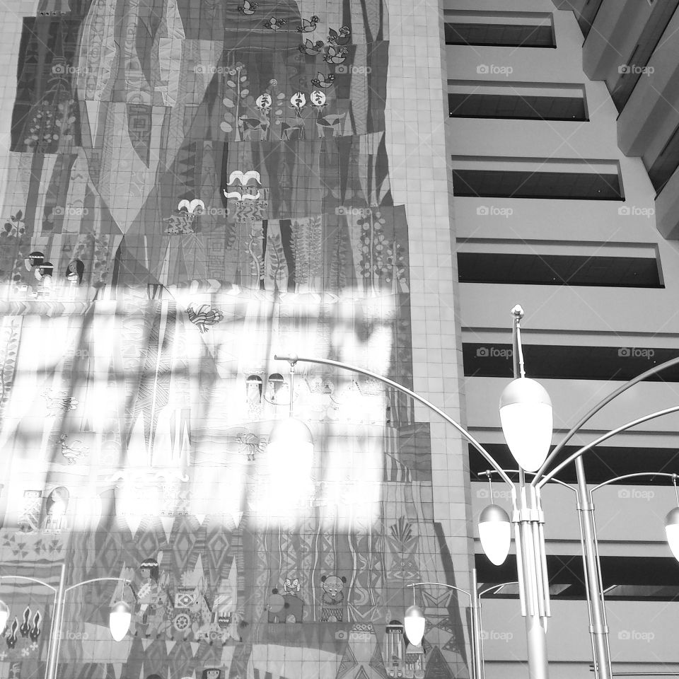 Architecture and Mural. the Contemporary Resort