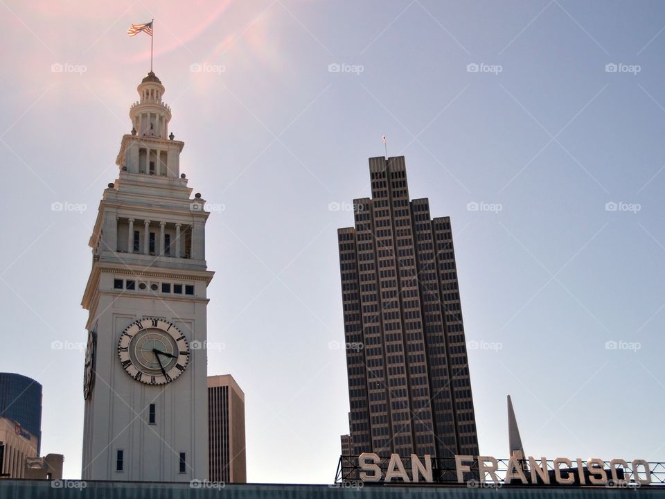 Ferry Building. San Francisco, Ca