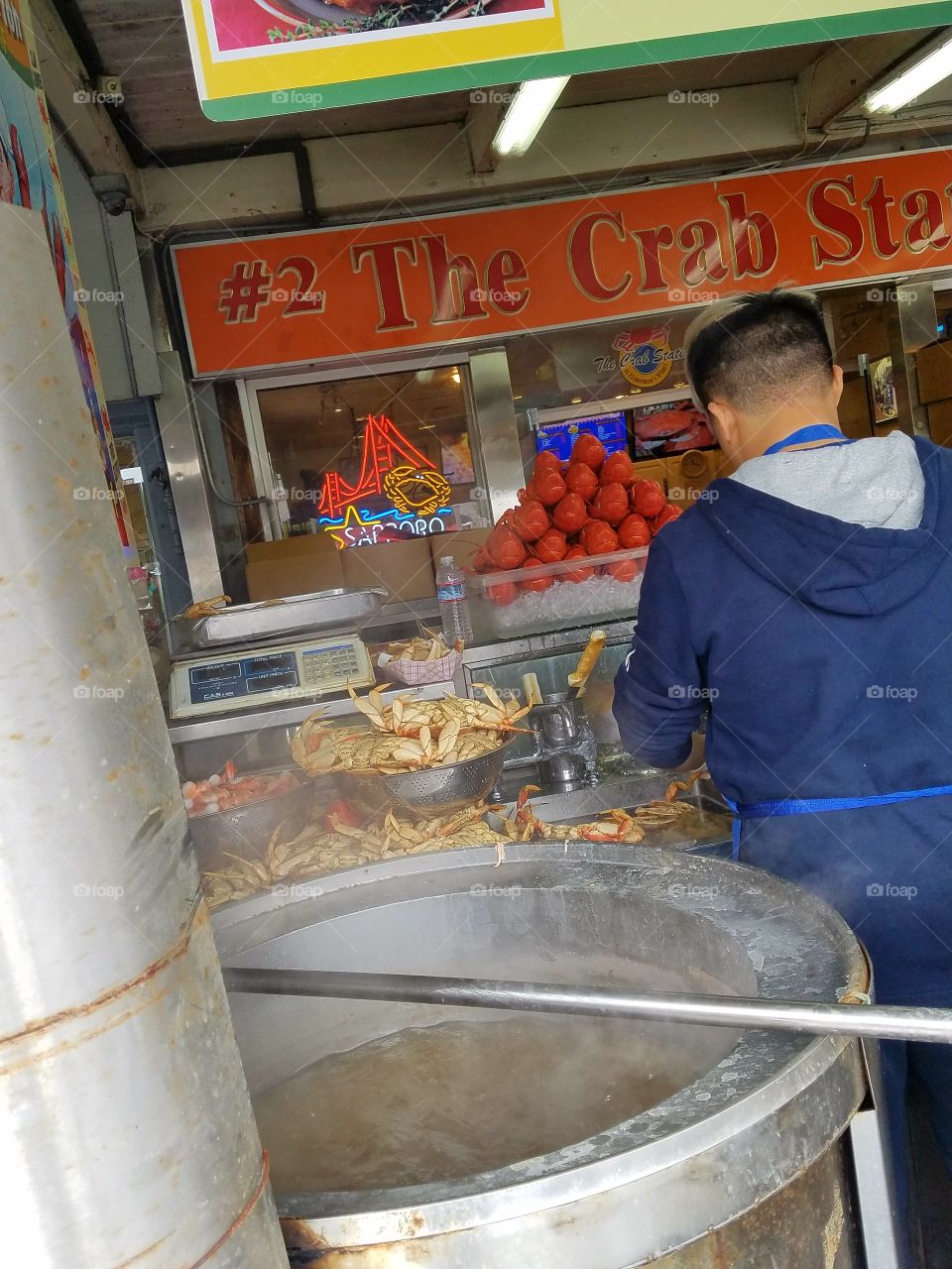 crab cooking San Francisco