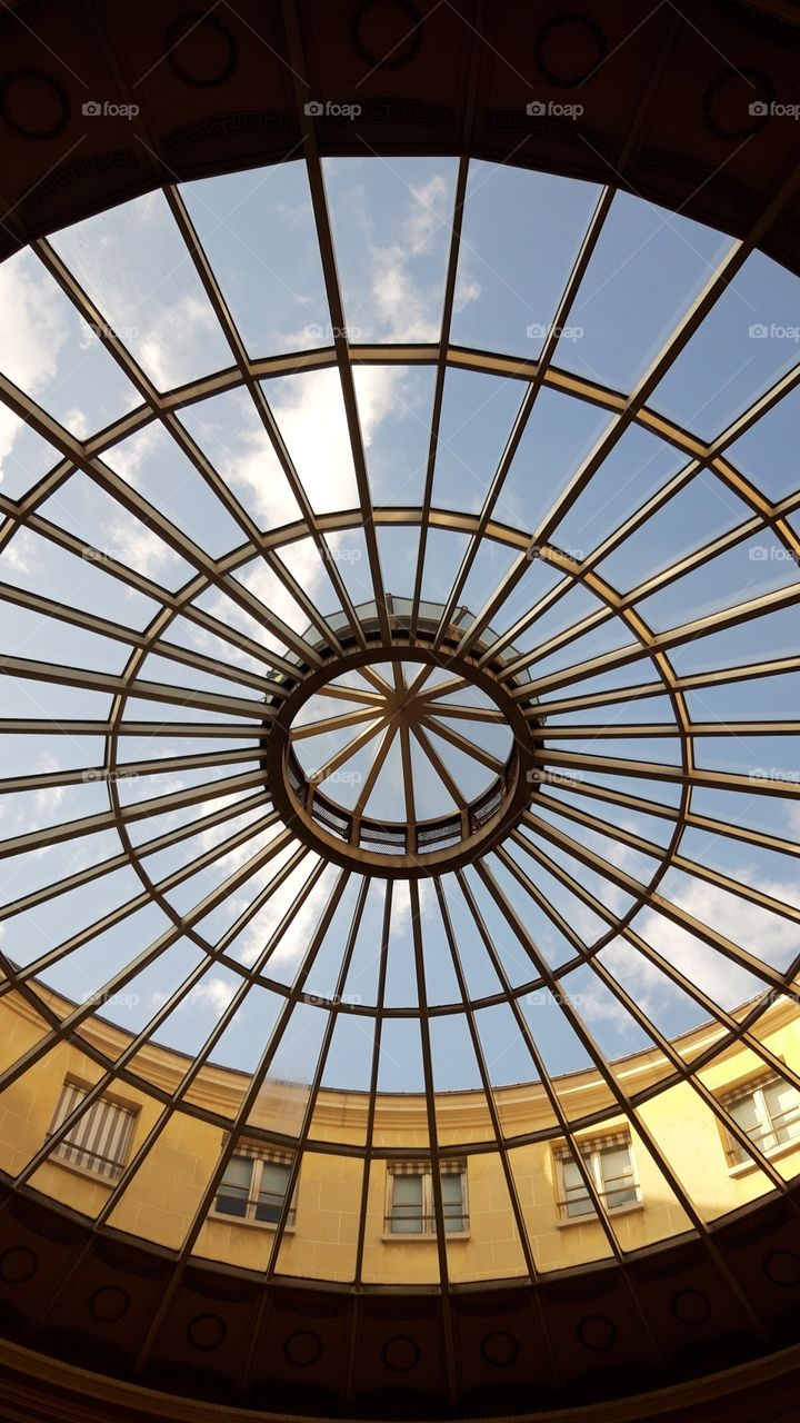 in a passage in Paris