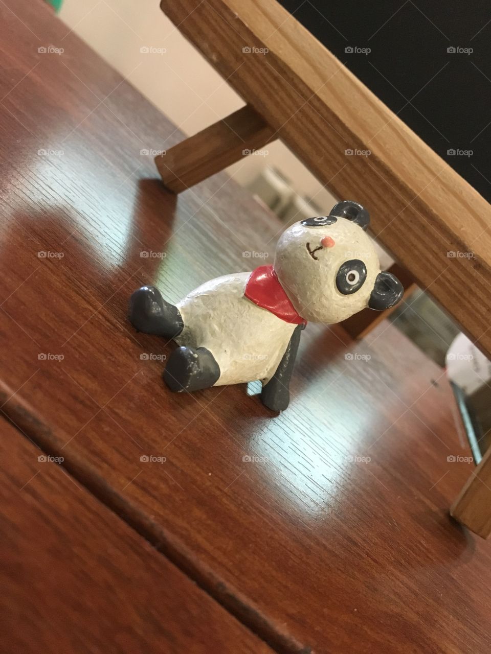 Panda figurine 