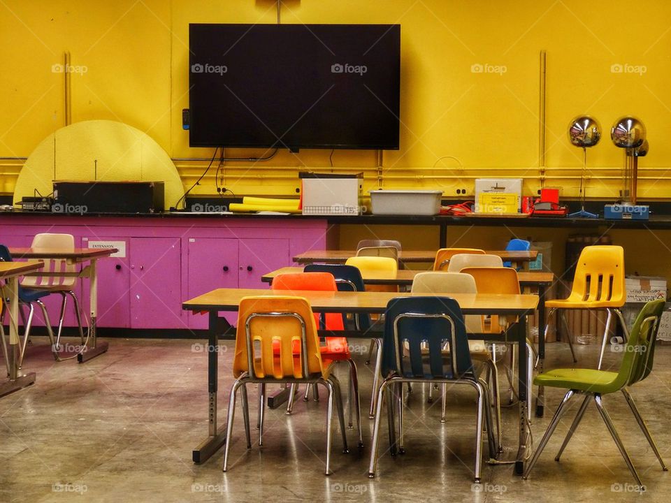 Empty Classroom