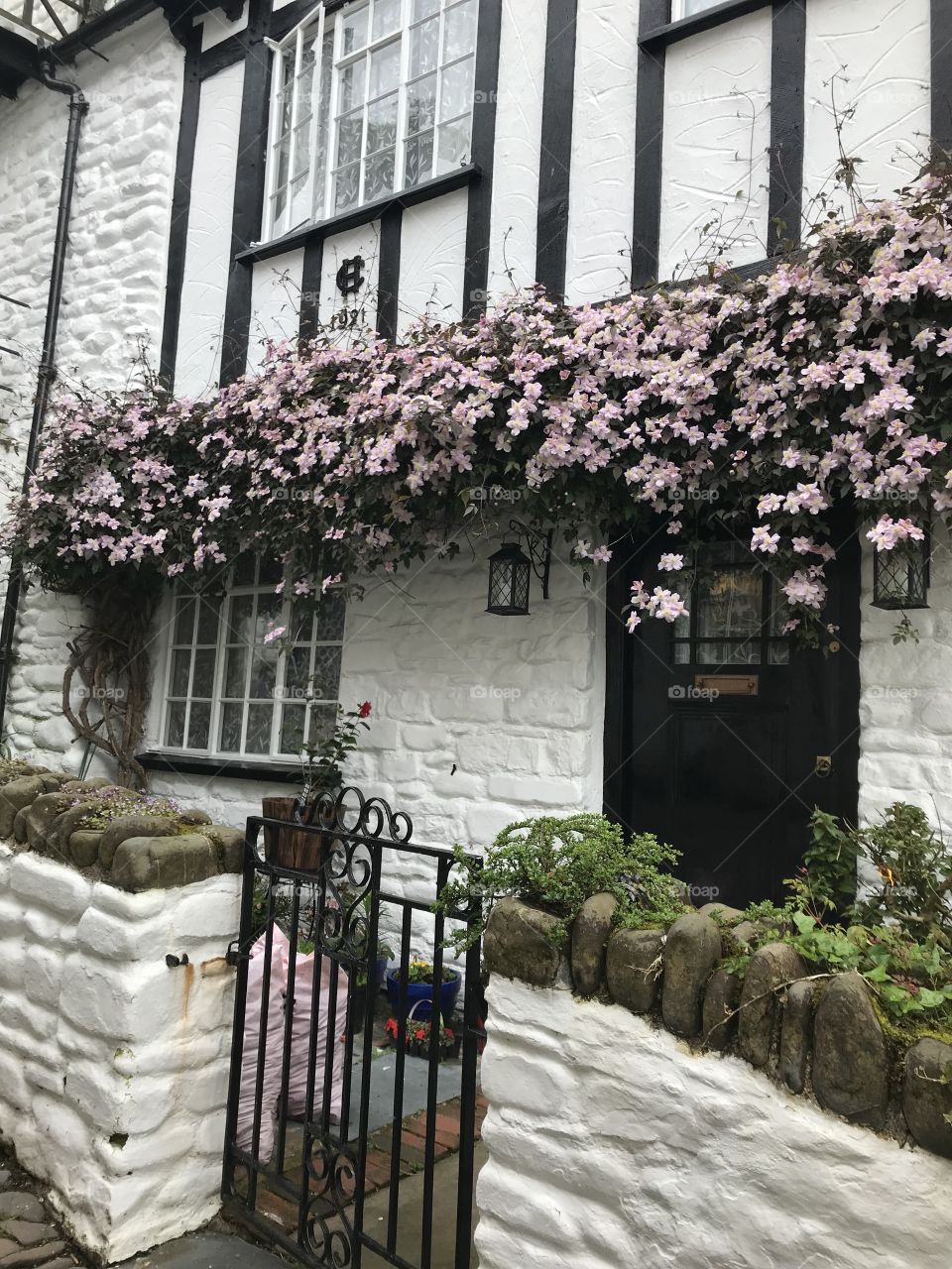 A typical black and white cottage that adorns this cobbled paradise that is the beautiful Clovelly.