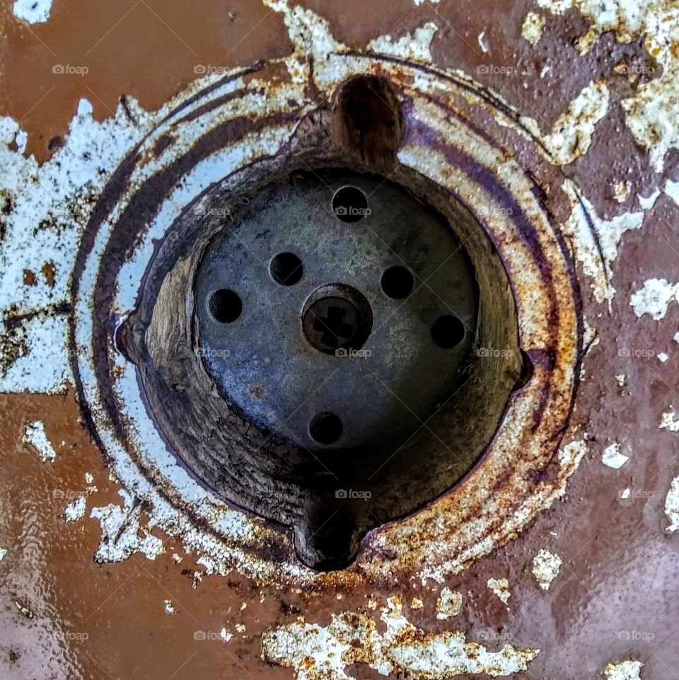 A Rusty Door Hole