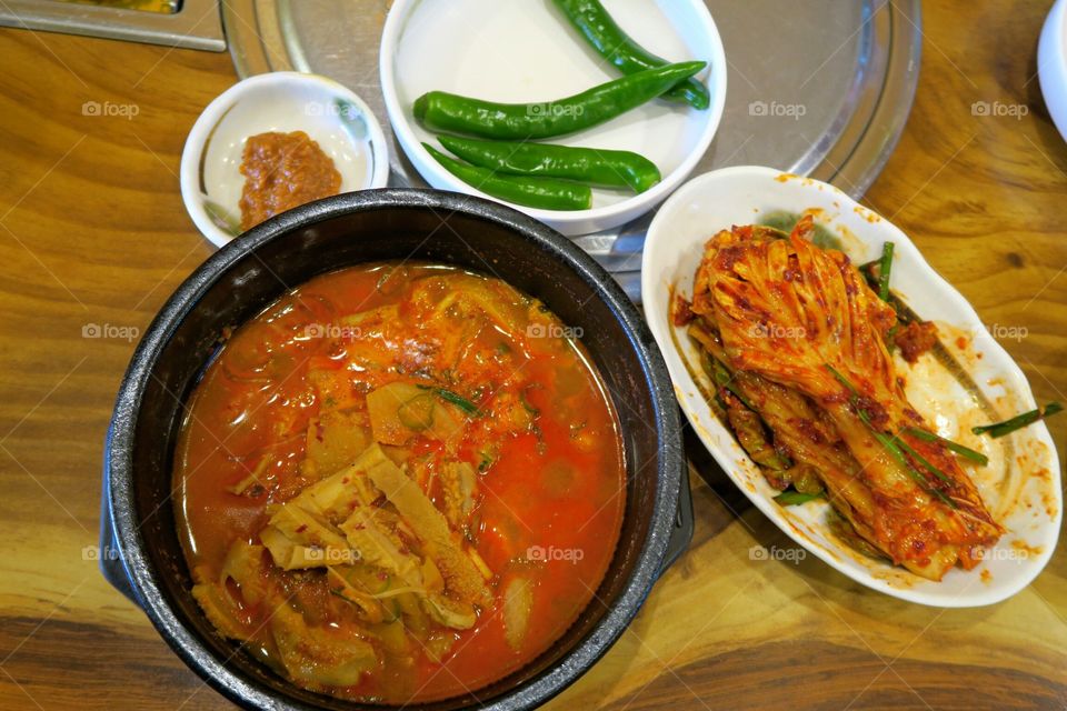 nejantang kimchi korea food