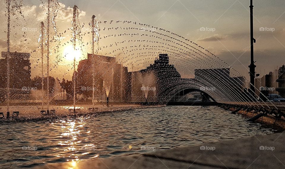 Evening in Bucharest