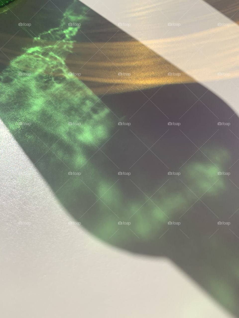 Reflection of a bottle 