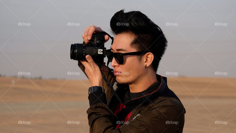 Young photographer