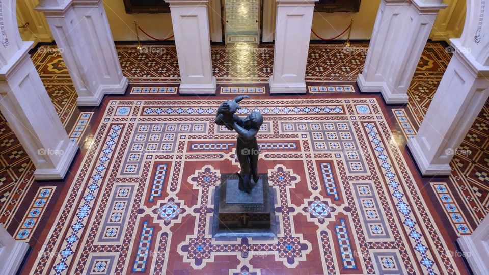 beautiful hall statue