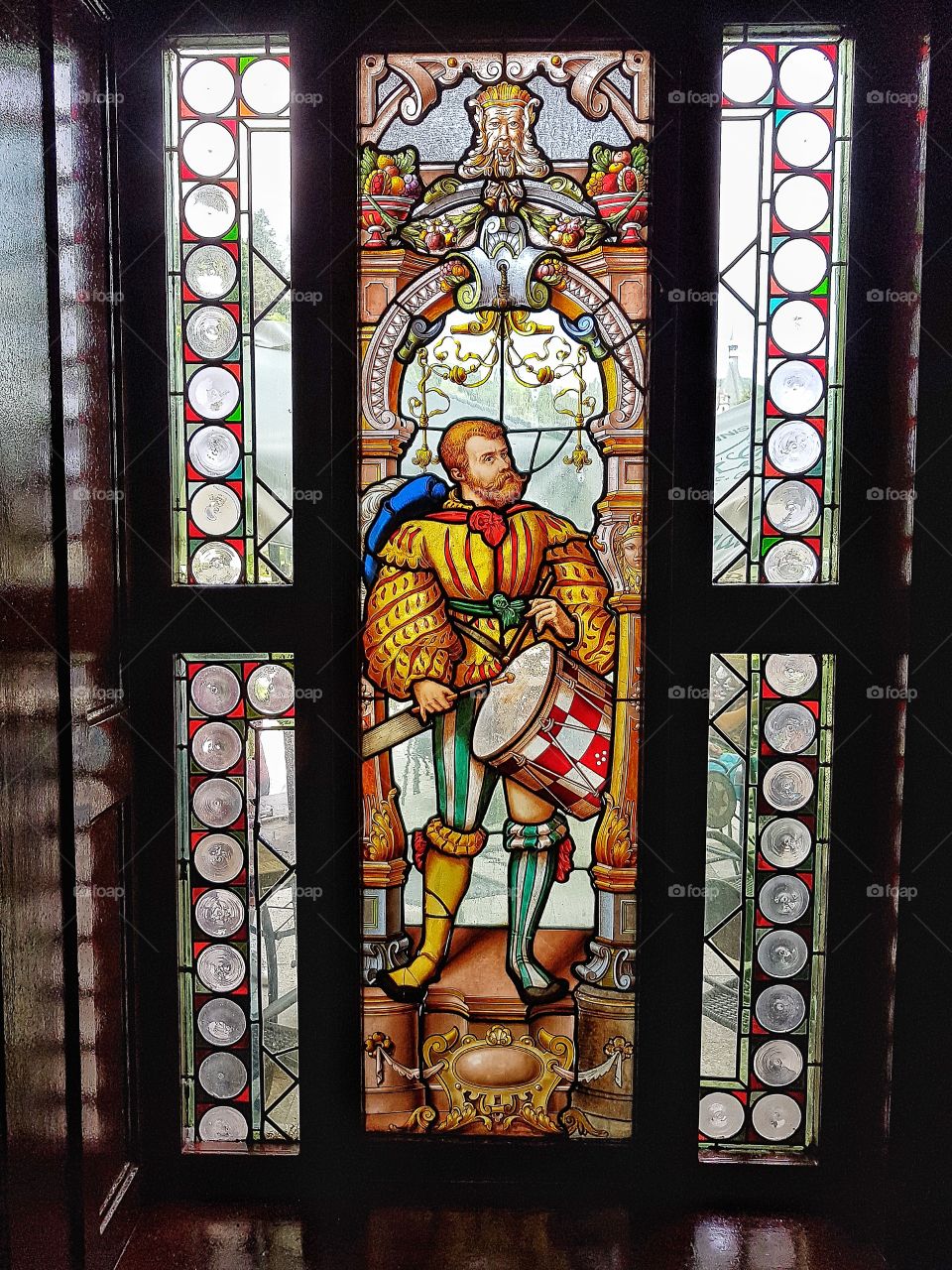 Stained glass in Sinaia