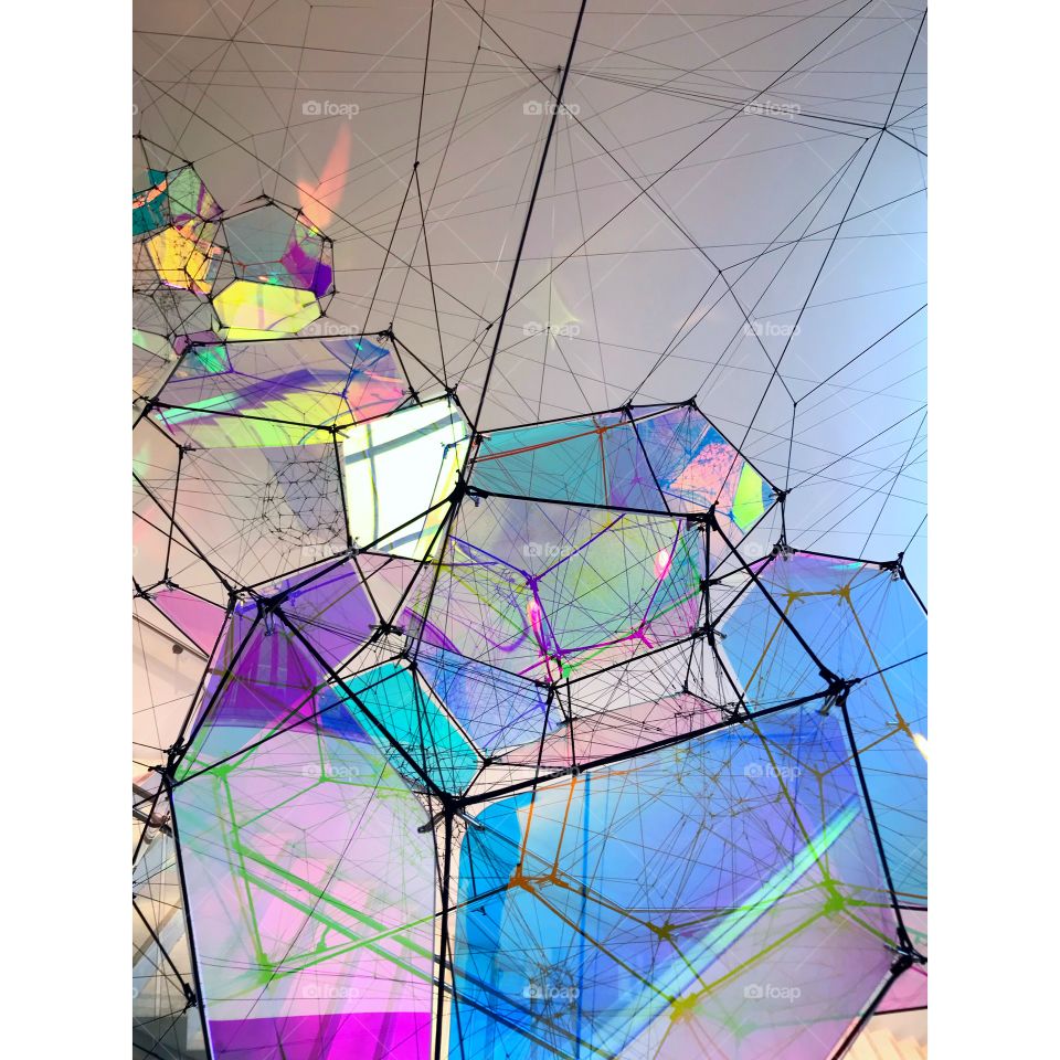 Abstract sculpture glass design shapes creativity creative 