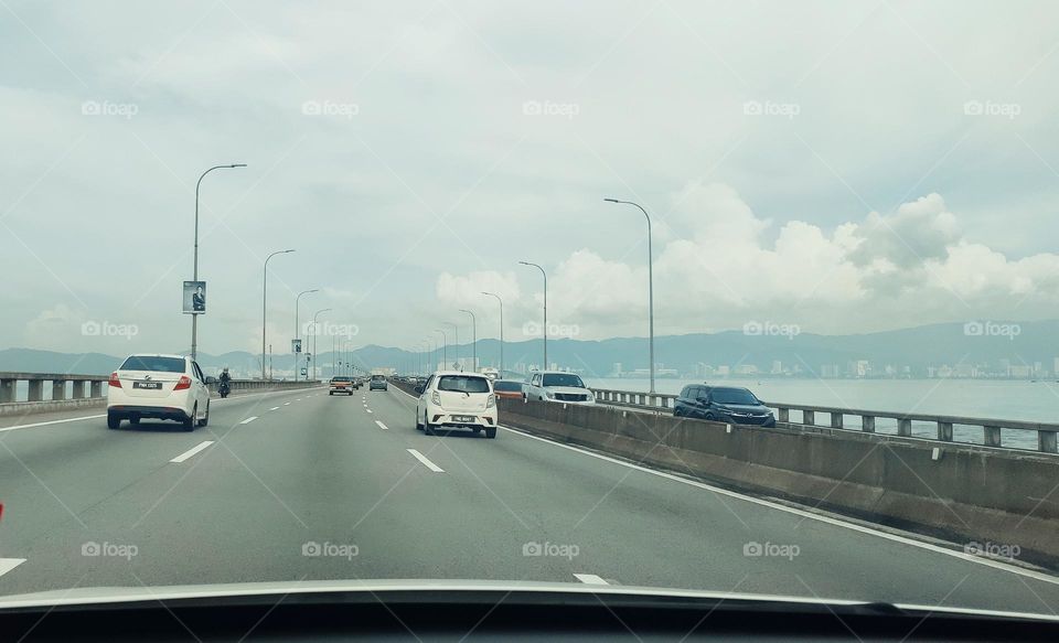 Childhood memories on vacation, 20 years back, my parents bring us to Penang, we are very happied and get excited to see the ocean at both side of the bridge which we were not normally seen.