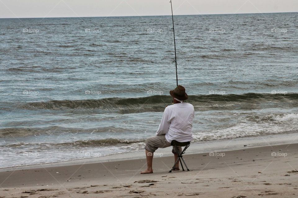 surf fishing