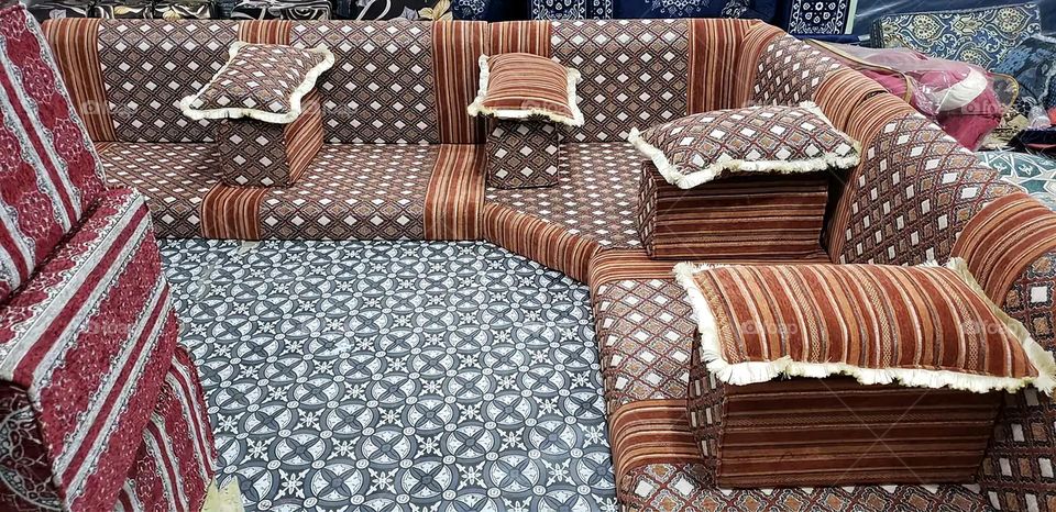 A very beautiful picture, and there is no better picture than it. There is no better picture of green herbs and colorful, red and white roses than it. Glory be to God, the natural and picturesque view, and there is no more