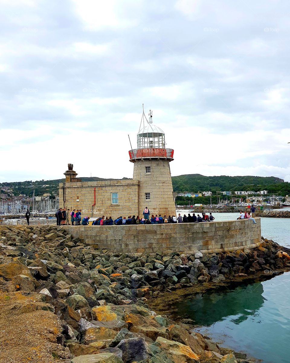 lighthouse in Howth