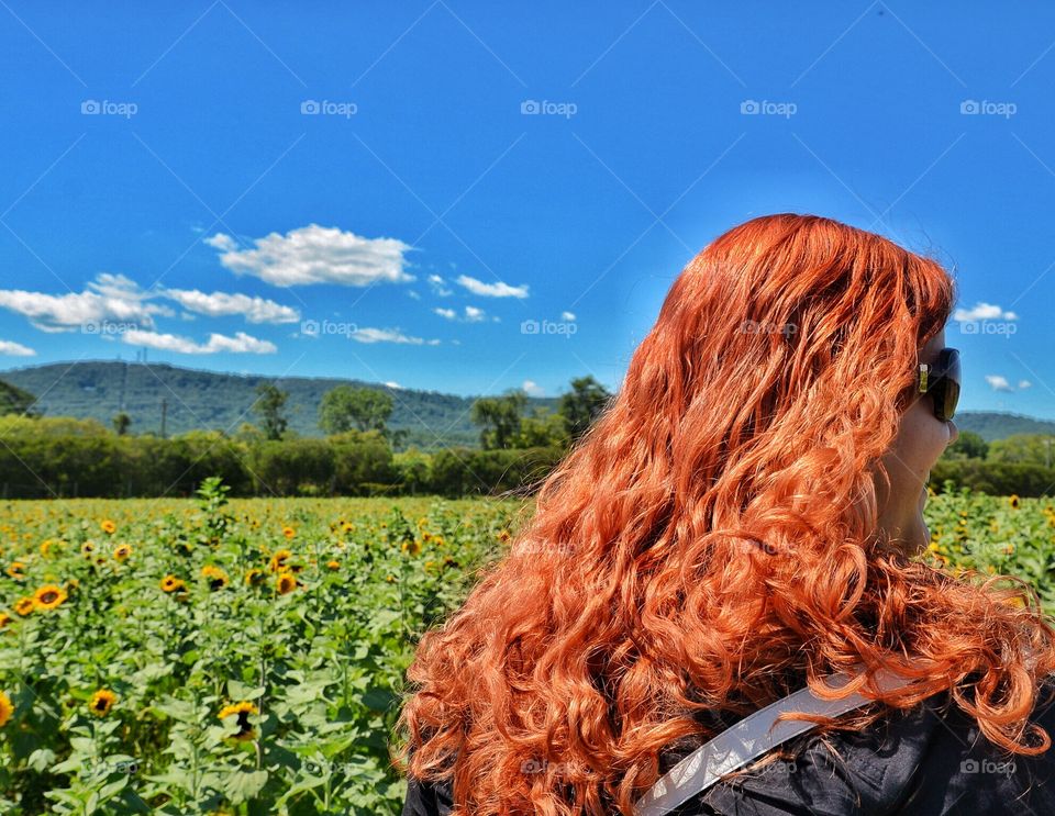 Curly Red Hair