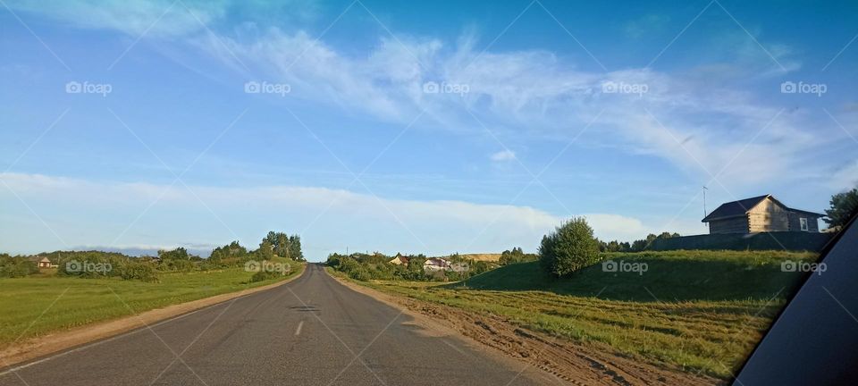 beautiful nature landscape road mobile photography