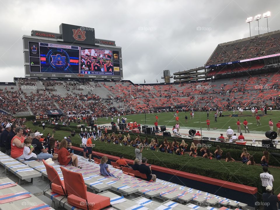 Jordan hare football stadium Auburn University
