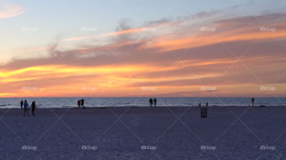 Sunset Clearwater Beach FL