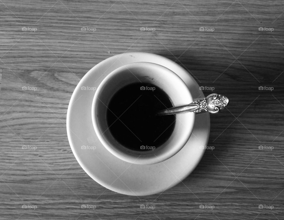 Coffe b&w