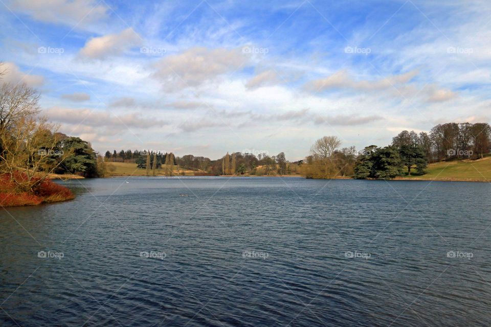 View of the Great Lake, Blenheim Palace