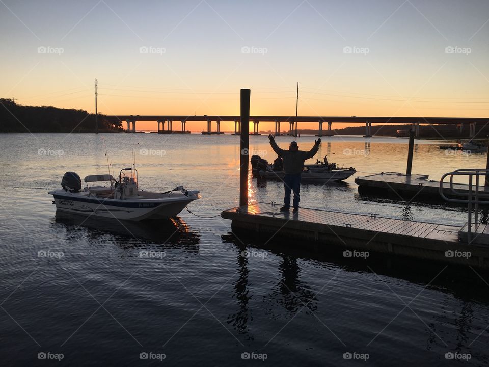 Water, Boat, Watercraft, Sunset, Dawn