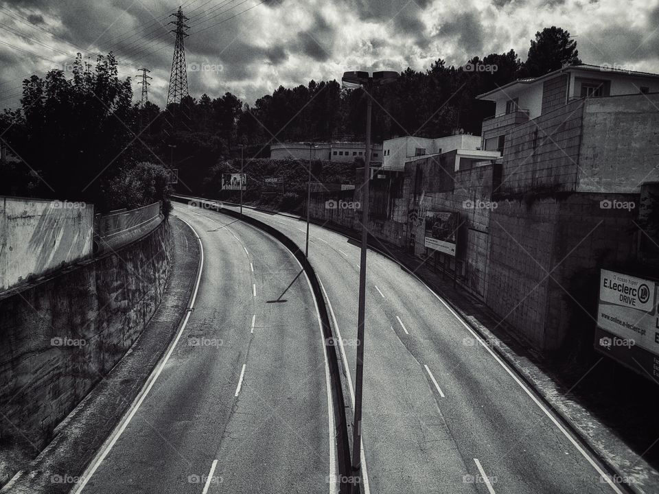 Road somewhere in Portugal