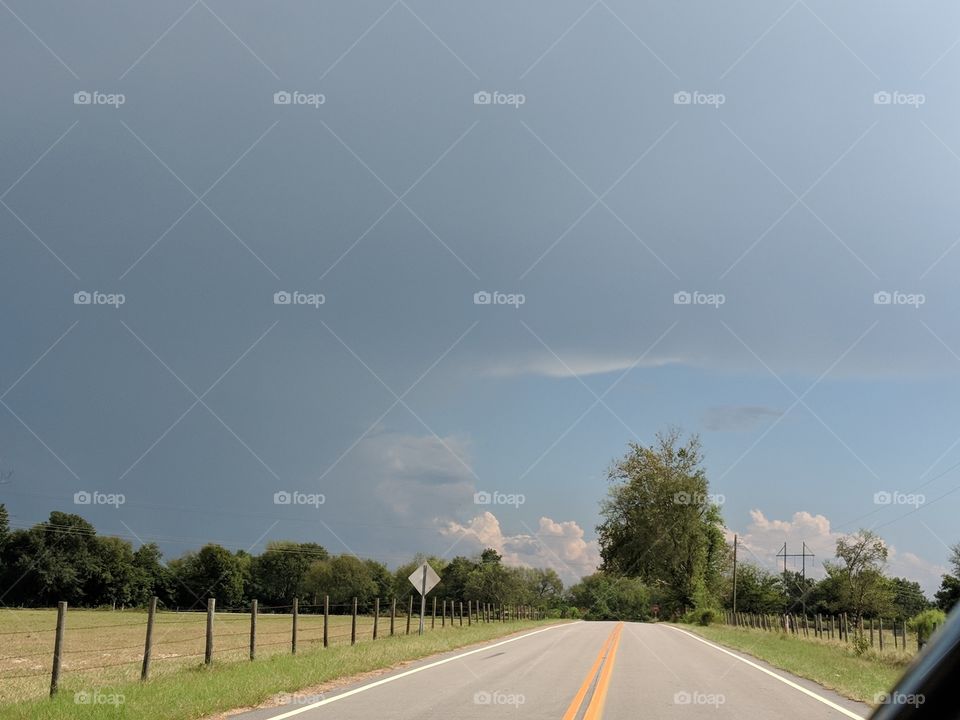 Storm clouds taking over
