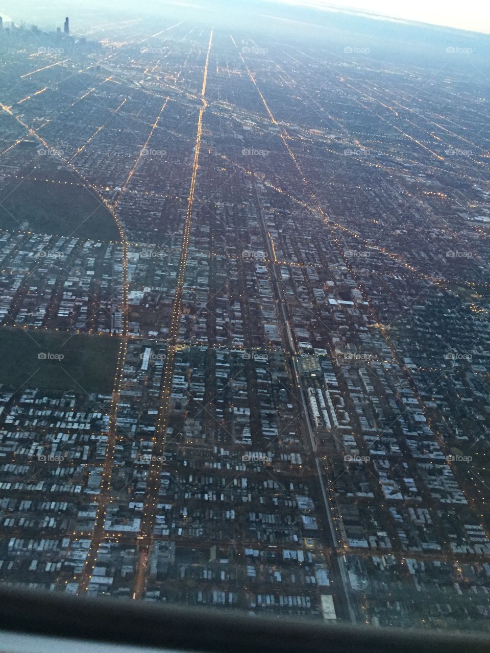 Buildings as far as you can see