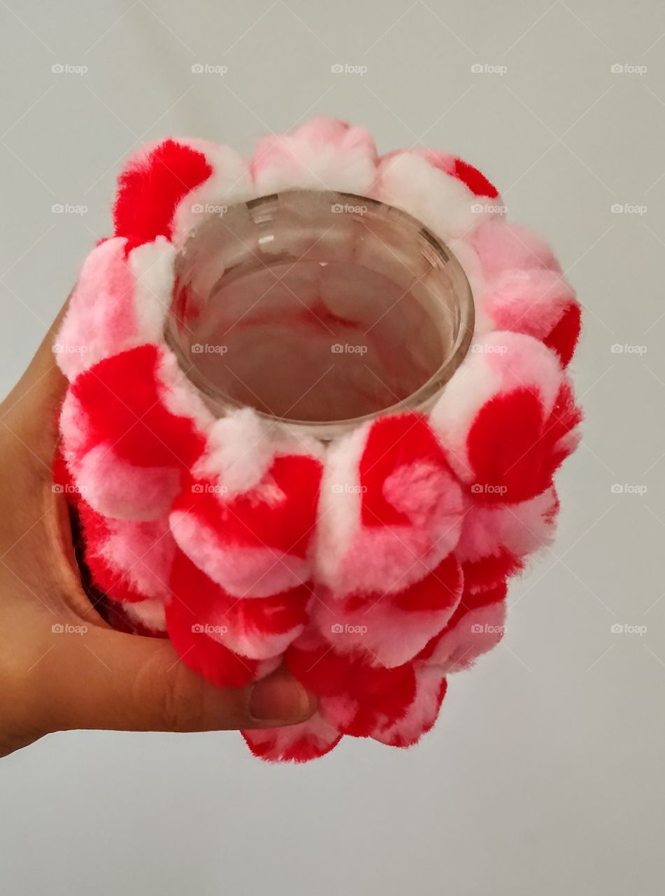 fdecorative jar or pen holder! ☺️ fluffy