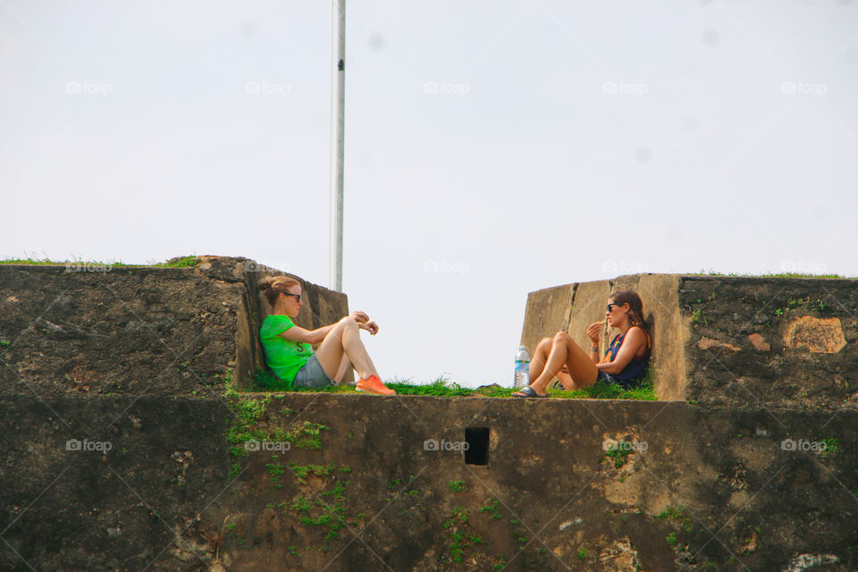 exploring Galle Fort