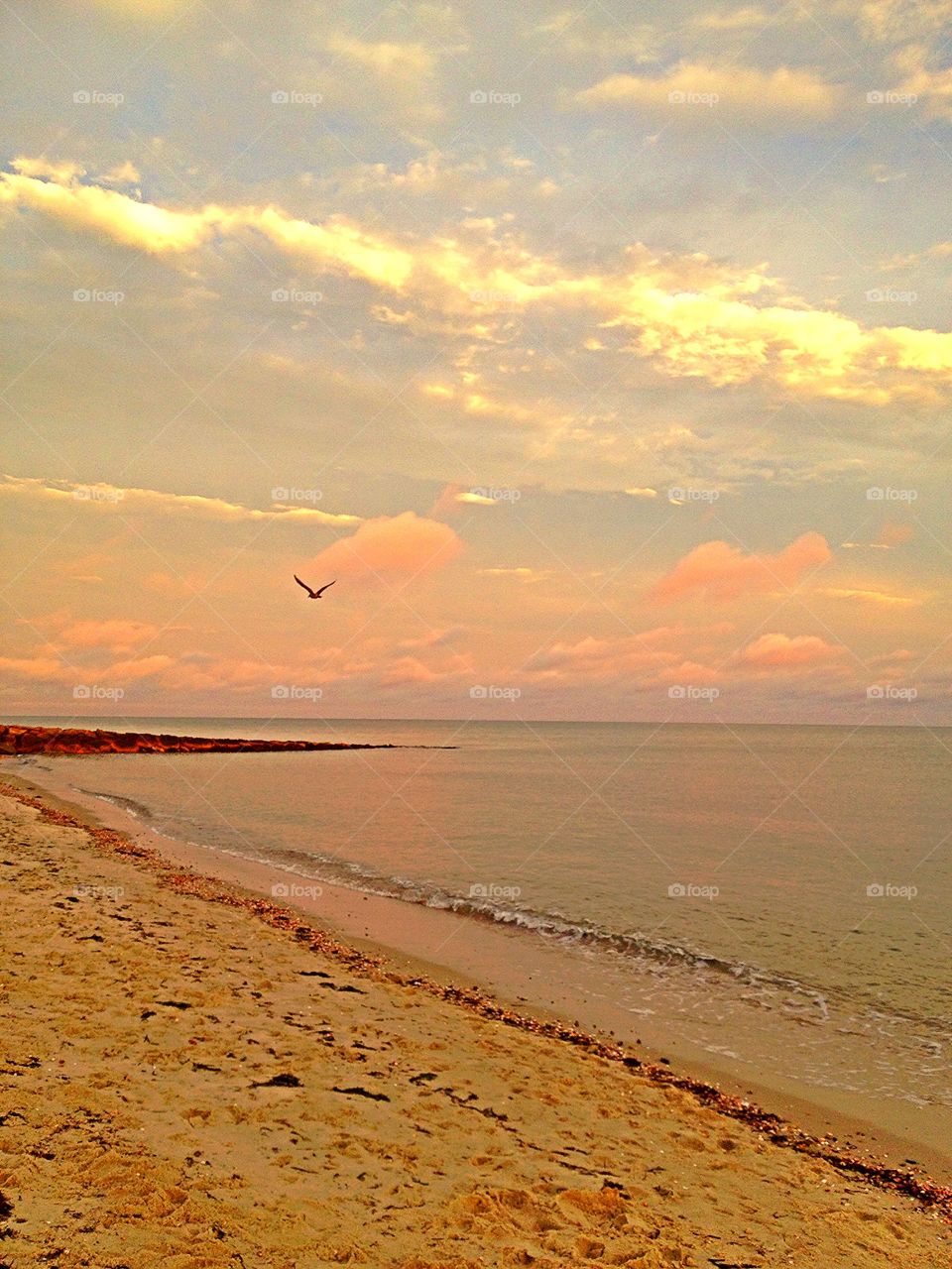 Sunset at the beach