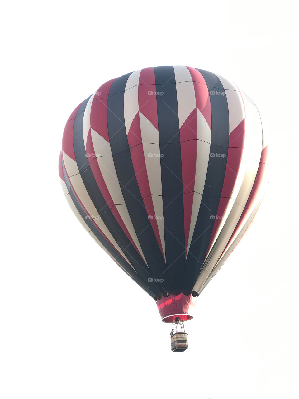 Colorful hot-air-balloons at a summer festival in Prineville in Central Oregon on a summer morning 